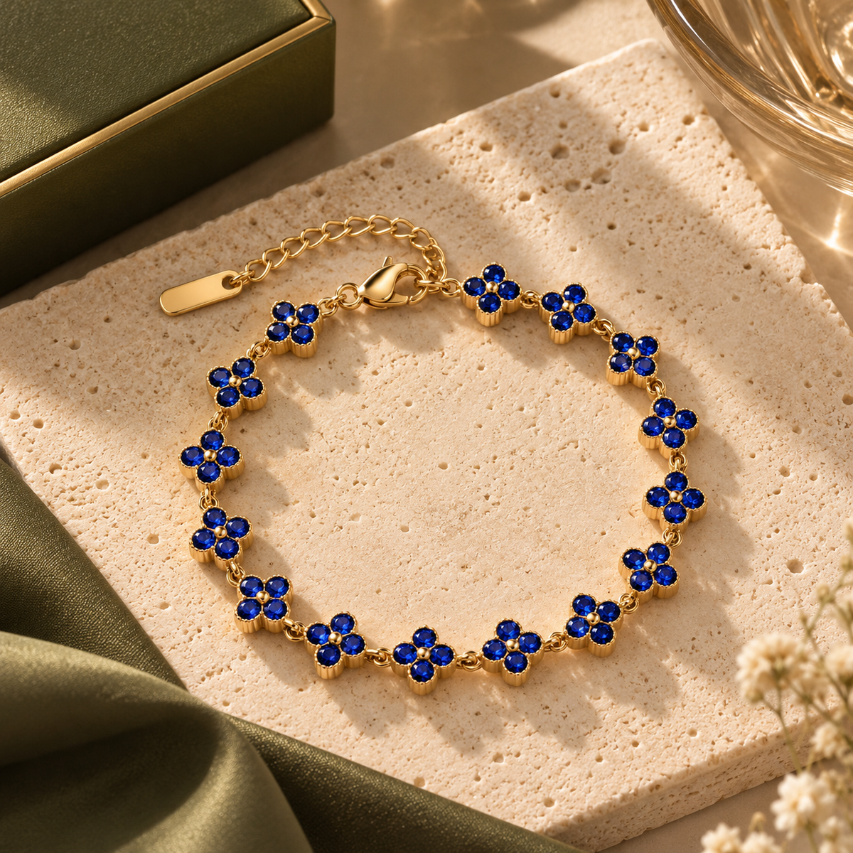 Crystal Bloom Bracelet