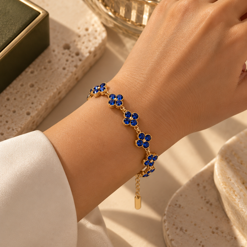 Crystal Bloom Bracelet